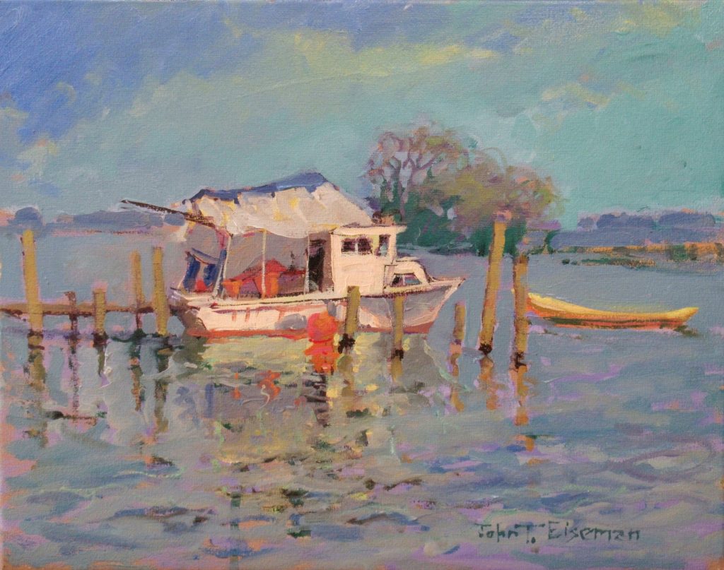 Eiseman John Homestead On The Bay oil.canvas