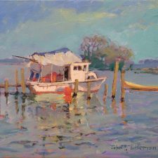 Eiseman John Homestead On The Bay oil.canvas