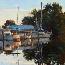Jiang Morning on the Creek