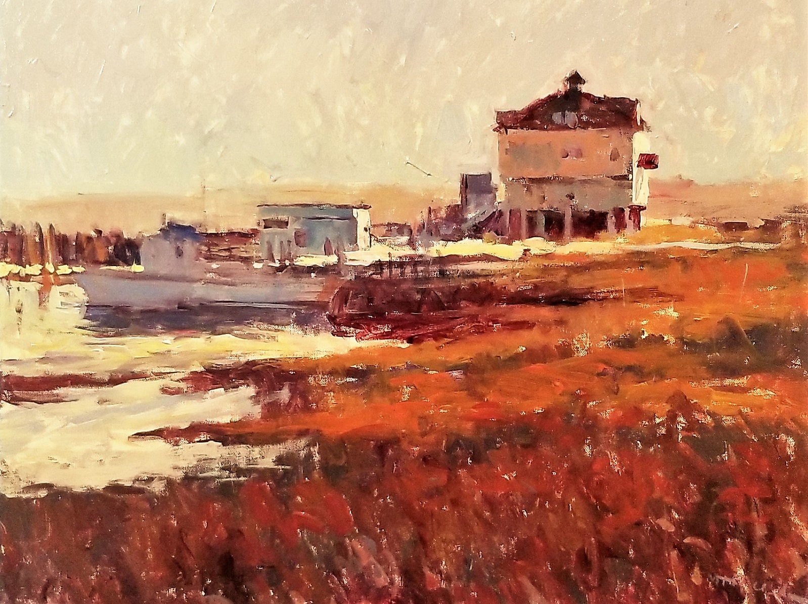 M.T. McCannahan demonstrates in New Bern – Christ Episcopal Church from Pollock St. (spanish moss)