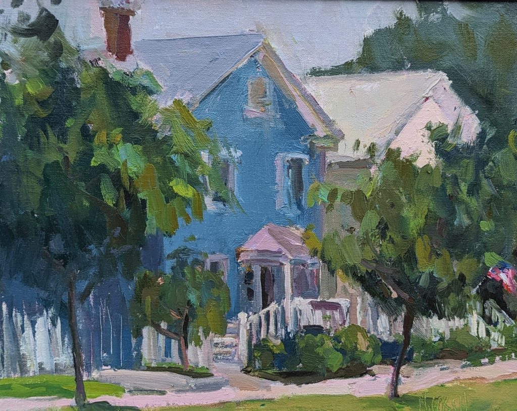 Millie Gosch American Houses 14x16 1600